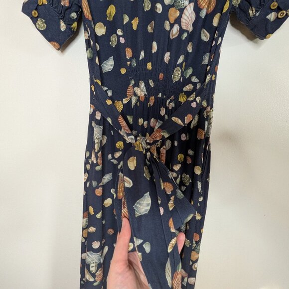 Joanie Albertine Shell Print Midaxi Dress - Picture 7 of 14